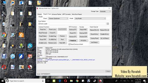 How To Backup And Restore Qualcomm QCN Using Ultimate Multi Tool QcFire