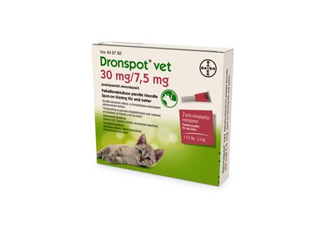 Dronspot vet 30 mg 7 5 mg 2 dos er Spot on lösning Köp på