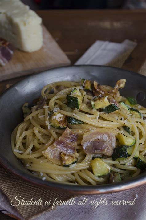 Carbonara Di Zucchine Facile E Veloce Ricetta