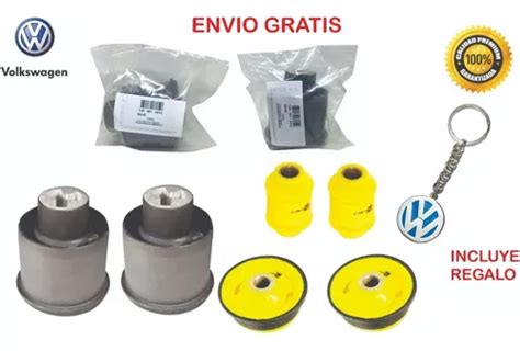 Kit Bujes De Horquilla Y Bujes Eje Trasero Golf Jetta A Cuotas Sin