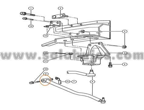 Buje barra rótula Grand Cherokee 1993 Solobujes