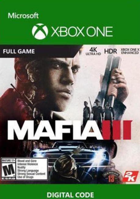 КОД Mafia III Deluxe Definitive Edition XBOX ONE купить ключ за