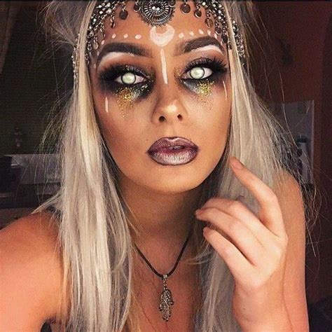 Creepy Fortune Tellergypsy Halloween Makeup Halloween In 2019