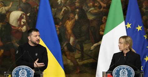 Ucraina La Missione Di Zelensky A Roma Italia Dalla Parte Giusta Il