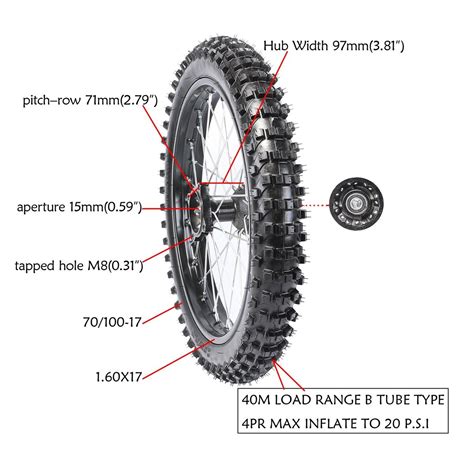 Dirt Bike Tire Sizes Explained