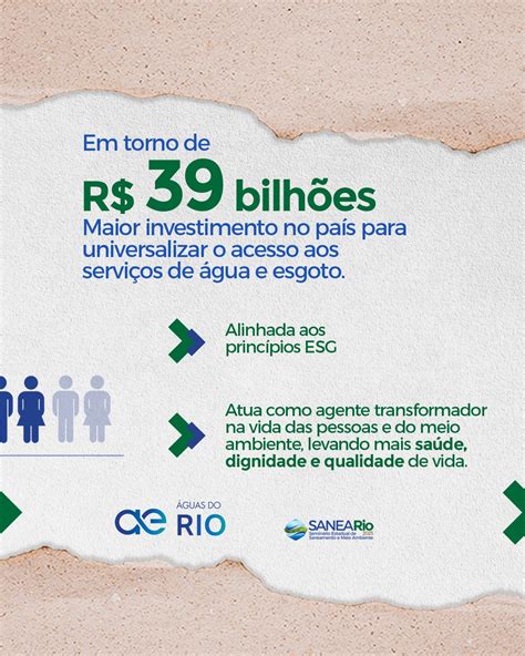 Águas do Rio é patrocinadora do SANEA Rio 2023 ABES RJ