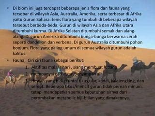 Bioma Gurun | PPT | Free Download