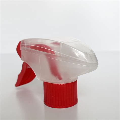 High Quality Good Selling 28 400410415 Red Color All Plastic Trigger Sprayer For Bottle