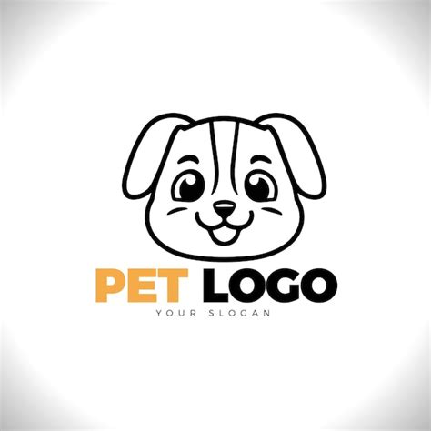 sleek pet logo  vectors psds