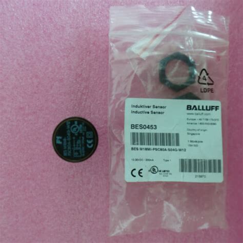 Piece New Balluff Bes M Mi Psc A S G W Proximity Switch Free Ship