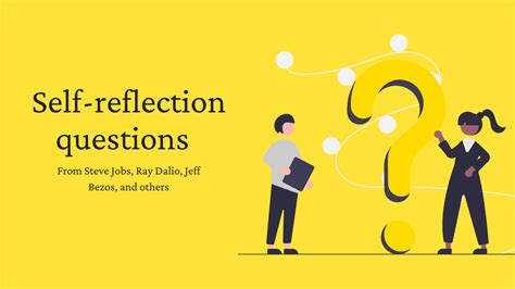 What Are The Self Reflection Questions That Steve Jobs Ray Dalio Jeff