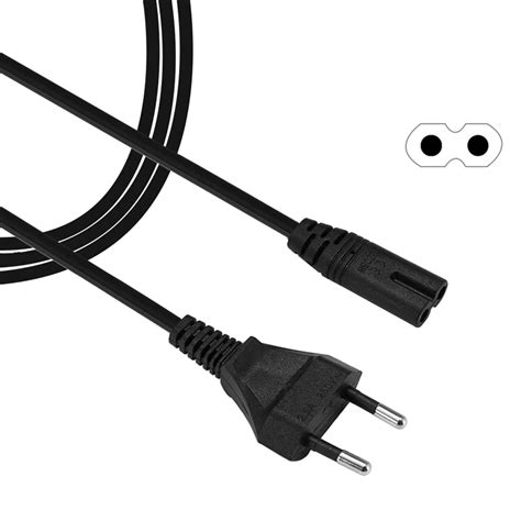 0 5 3m EU Verl Ngerungskabel C7 Power Kabel Abbildung 8 Euro Stecker AC