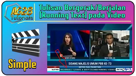 Cara Membuat Tulisan Berjalan Running Text Pada Video Di Kinemaster