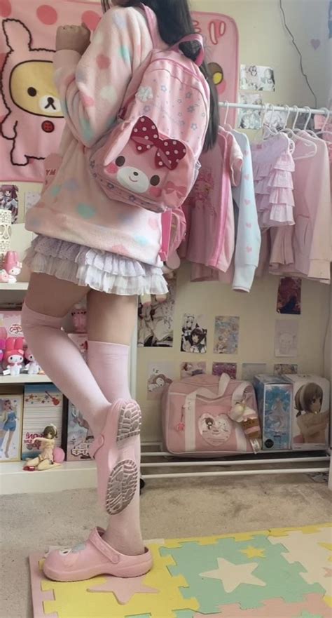 Cute Meloclaws Outfit Pink Kawaii Clothes