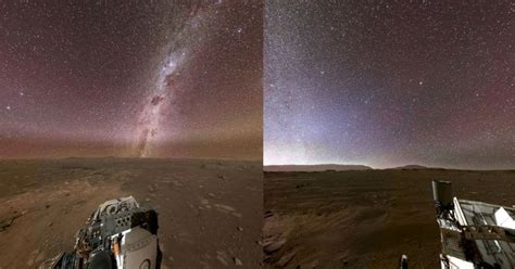 Look Up The Night Sky As If You Are Standing On Mars With Nasa