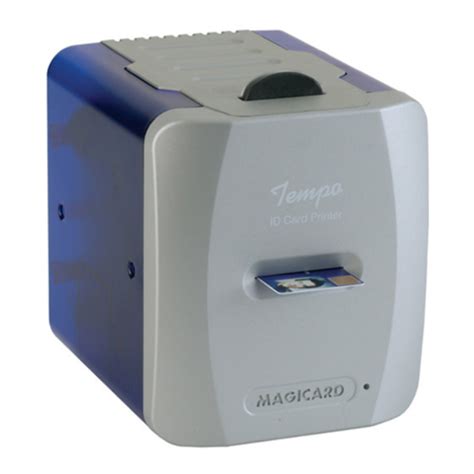 Magicard Tempo Printer Quick Start Manual Manualslib