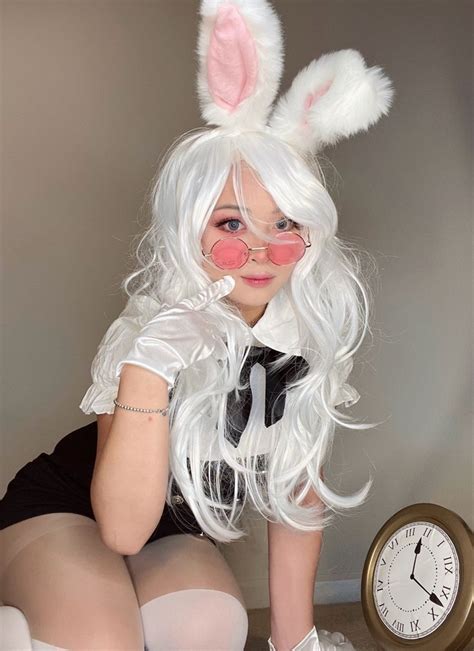 White Rabbit Costume In White Rabbit Costumes Rabbit Costume