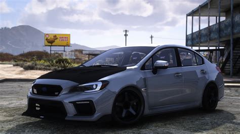 Subaru Wrx Sti Add On Tuning Template Lods Gta Mods Hot Sex Picture