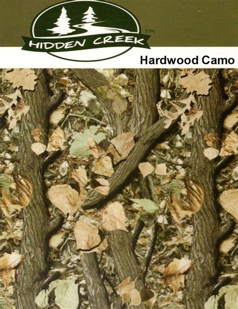 Hardwood Camo Vinyl 54 Wide