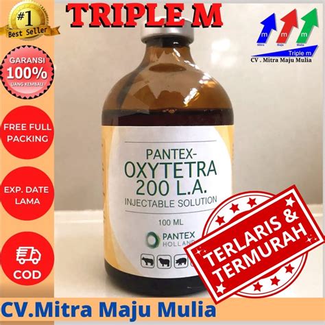 Jual Kode O J Pantex Oxytetra La Triple M Obat Antibiotik Pencernaan