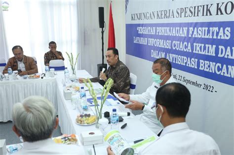 Kunjungan Spesifik Komisi V Dpr Ri Ke Upt Bmkg Di Wilayah Jawa Barat