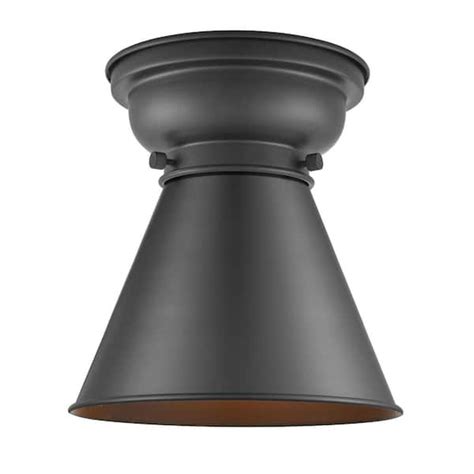 Innovations Appalachian 8 In 1 Light Matte Black Flush Mount With