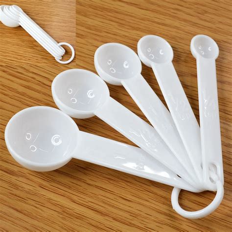 Lot Pcs Plastic Measuring Spoons Cups Measuring Set Tools For Kitchen