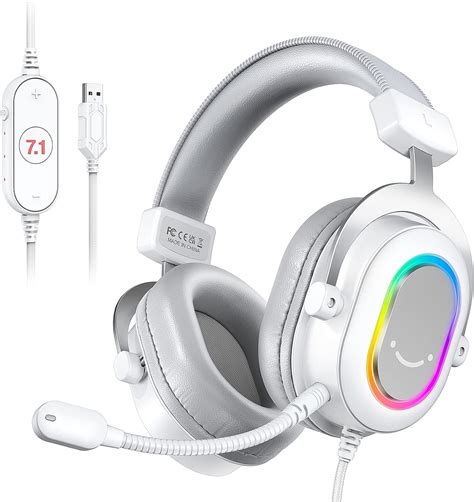 Fifine Auriculares Usb Para Juegos Auriculares De Pc Con Cable Con