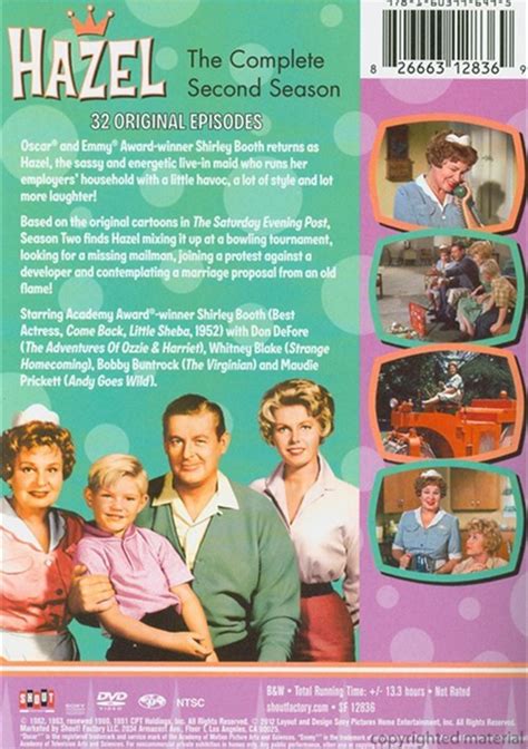 Hazel The Complete Second Season Dvd 1962 Dvd Empire