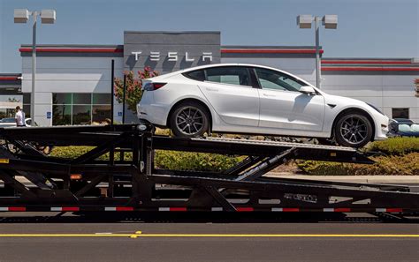 Teslas Stock Drops 5 As Prices Are Cut On Models And Driver