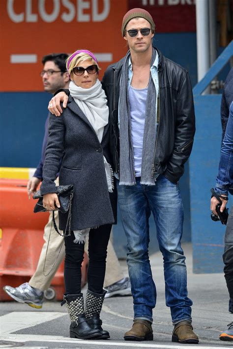 More Pics Of Elsa Pataky Studded Boots Chris Hemsworth Hemsworth