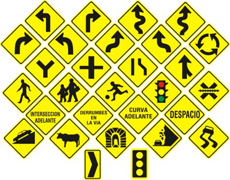 Senales De Transito Prevencion Para Colorear Imagui