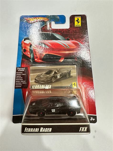 Hot Wheels Ferrari Racer FXX Black Rare Hobbies Toys Toys Games On Carousell
