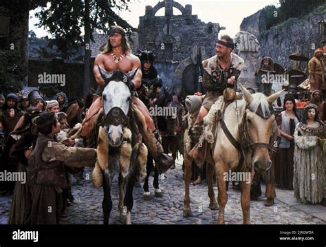 TRACEY WALTER, ARNOLD SCHWARZENEGGER, CONAN THE DESTROYER, 1984 Stock Photo - Alamy