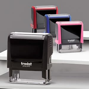 Trodat 4913 Self Inking Notary Commission Stamp