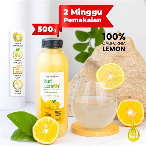 Jual Bestlemon Sari Lemon Pure Lemon Juice Detox Diet Natural