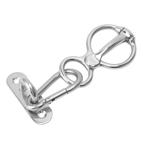 Horse Tie Ring Stainless Steel Half Round Ring Horse Training Equipment