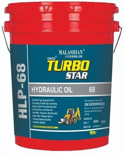 Base Oil Heavy Vehicle Ml Emeg Turbo Star Hlp 68 20 Ltr For Automobile