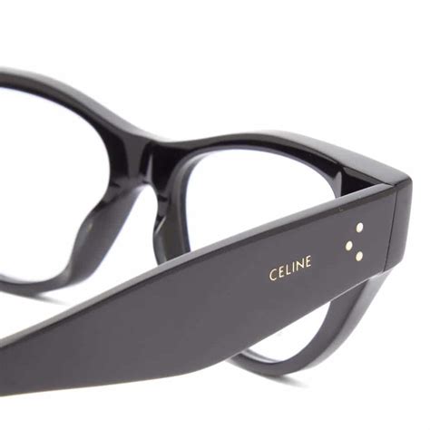 Celine Eyewear Brampton Celine Black Cat Eye Glasses Cl