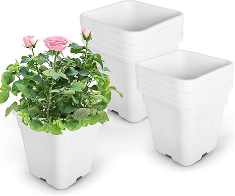 Amazon Wholesale Pack In Square Gallon Nursery Pots