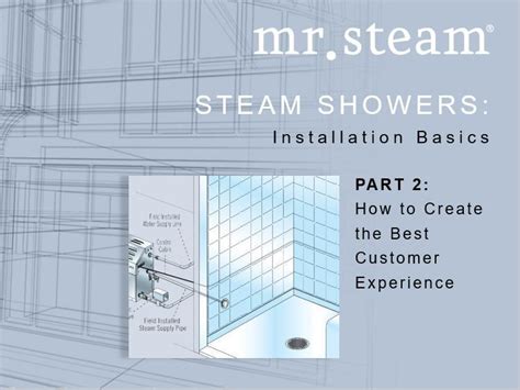 Check Out The Full Steam Shower Installation Process Via Mr Steam