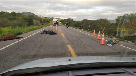 Portal Agreste Violento MOTOCICLISTA MORRE APÓS COLIDIR CAVALO NA