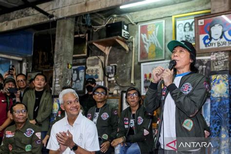 Slank Deklarasi Dukungan Untuk Ganjar Mahfud Antara News