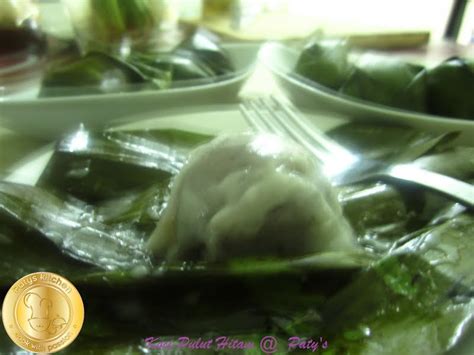 Patyskitchen Black Glutinous Rice Kuih Koci Kuih Koci Pulut Hitam