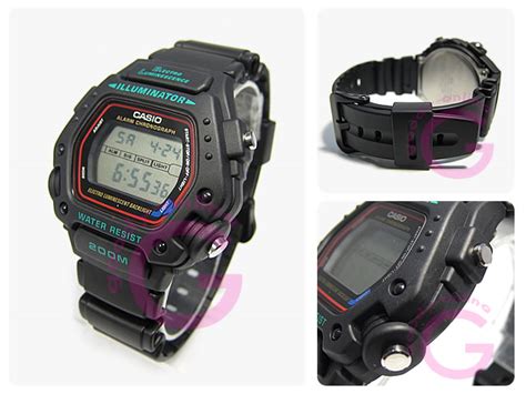 【楽天市場】CASIO カシオ DW-290-1V/DW290-1V スポーツ 20気圧防水 キッズ 子供 かわいい メンズ チープカシオ ...