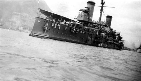 Japanese Cruiser Nisshin Or Kasuga 1920 At The Asiatic S Flickr