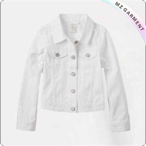 China Kids White Jacket Factory Oem Mz Garment