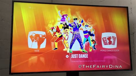 Just Dance 2018 Menu Nintendo Switch 4К Youtube