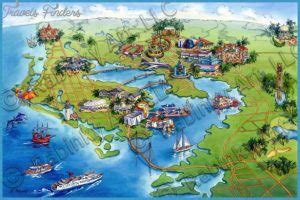 Tampa Map Tourist Attractions - TravelsFinders.Com