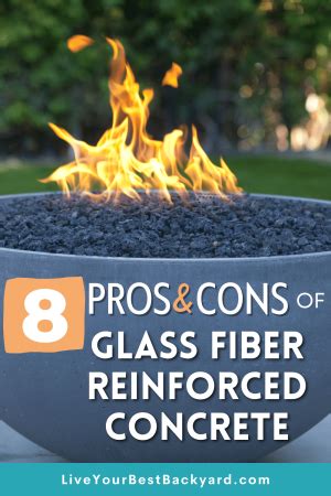 What Is Glass Fiber Reinforced Concrete In Outdoor Furniture And Fire